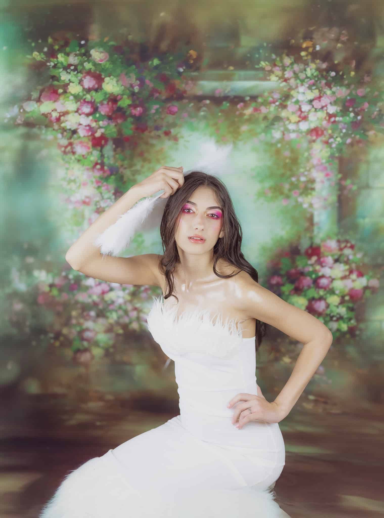 Queen and Crown floral, studio 2025