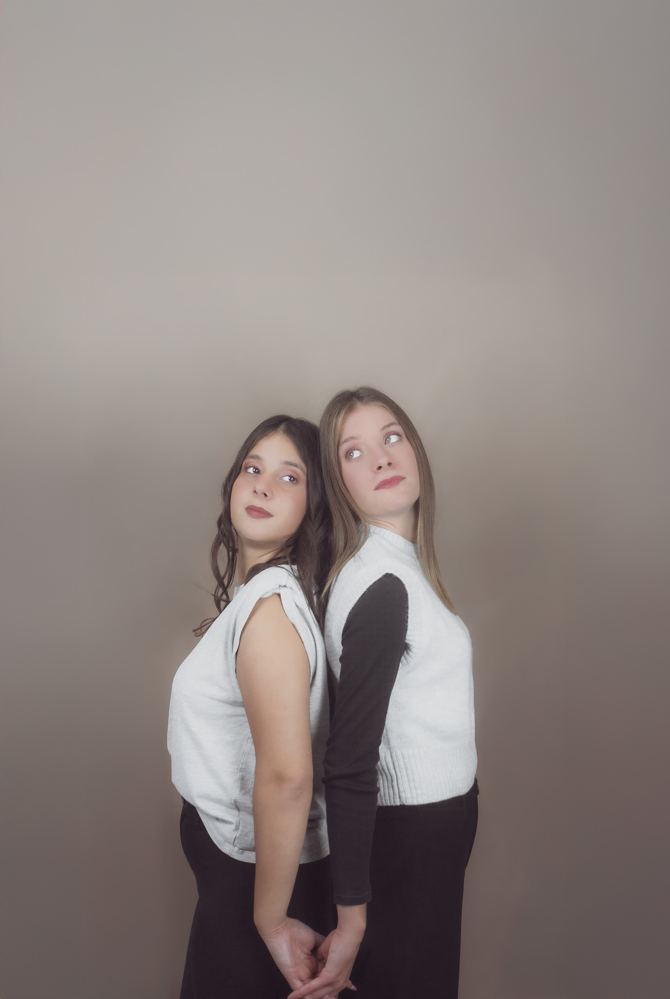 Séance duo entre sœurs, studio 2025